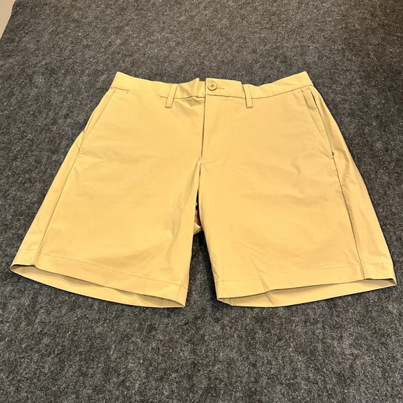 Polo Mens Tan Straight Fit Shorts Size 29 C9 - Picture 1 of 9